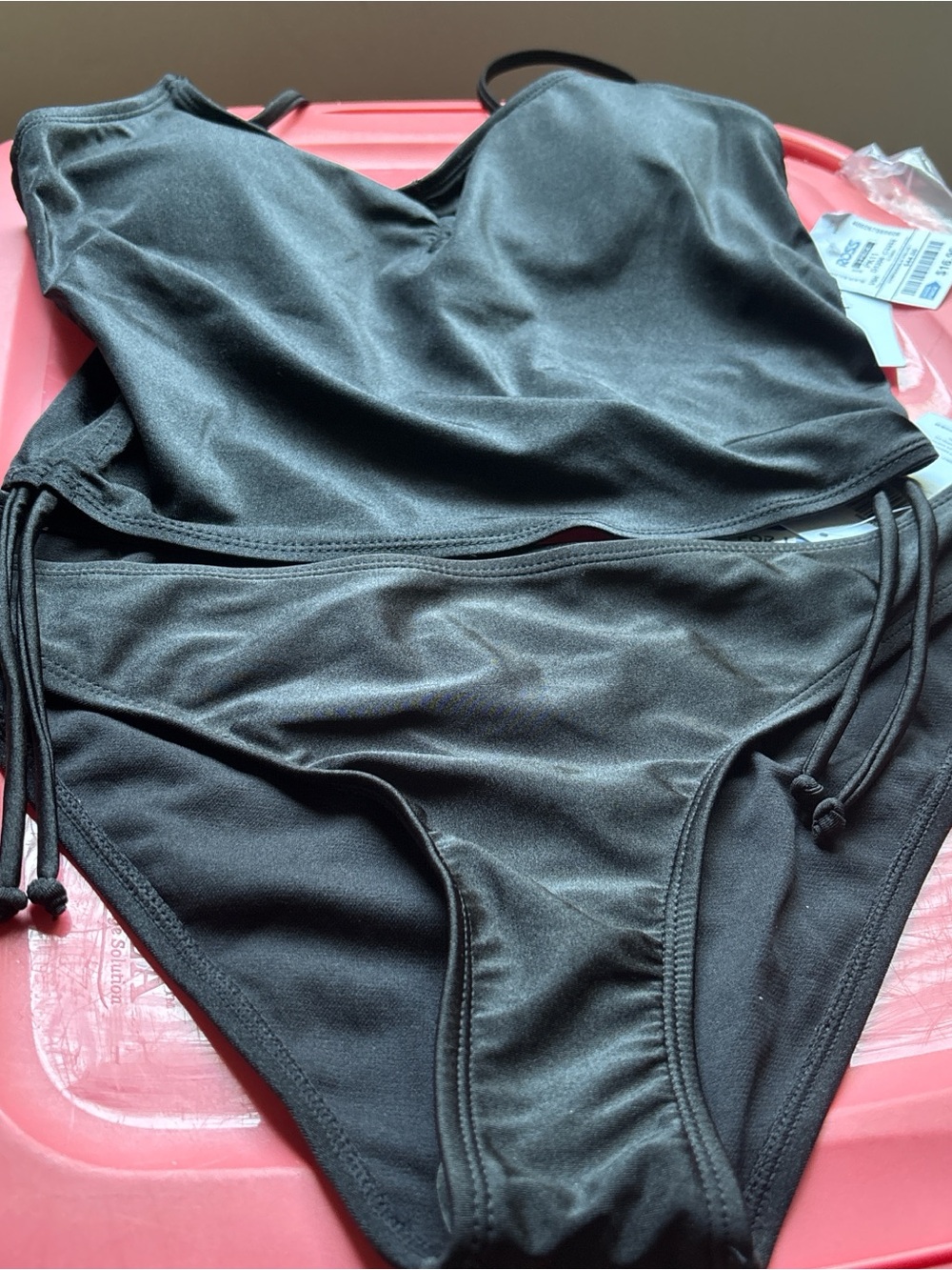 Harley-Davidson Black Two-Piece Bikini Set